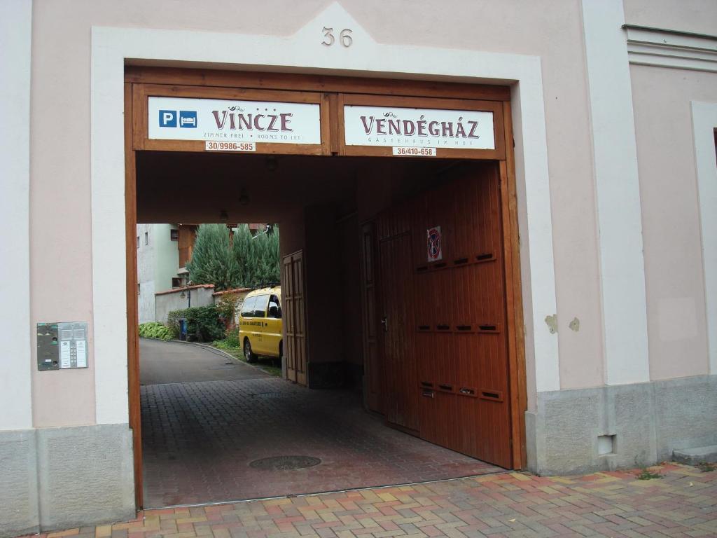 דירות אגר Vincze Vendeghaz מראה חיצוני תמונה